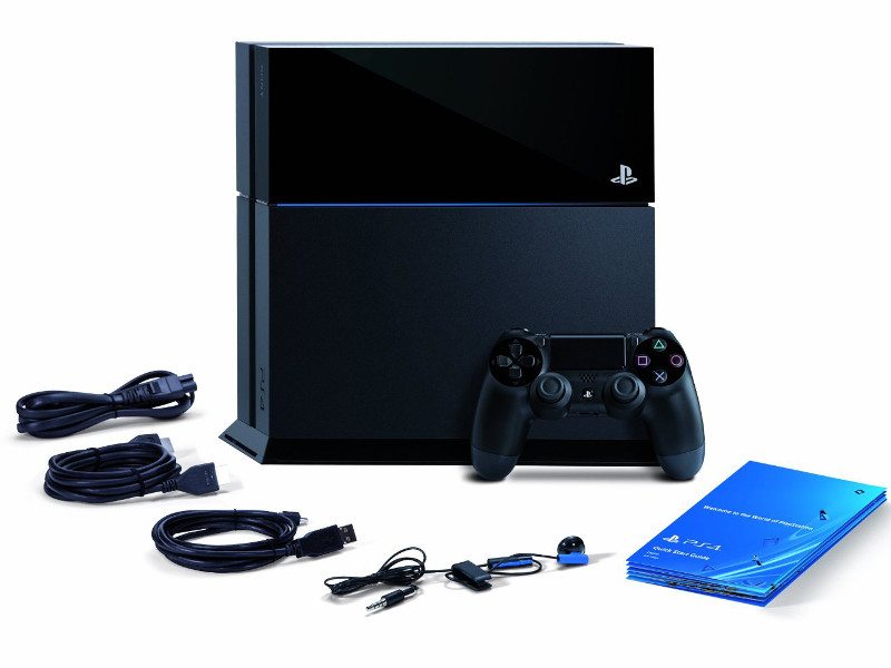 playstation in box