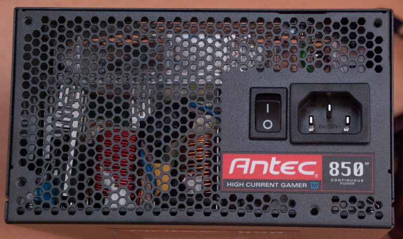 Antec HCG 850W Exterior (2)