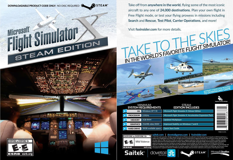 Microsoft Flight Simulator X system requirements