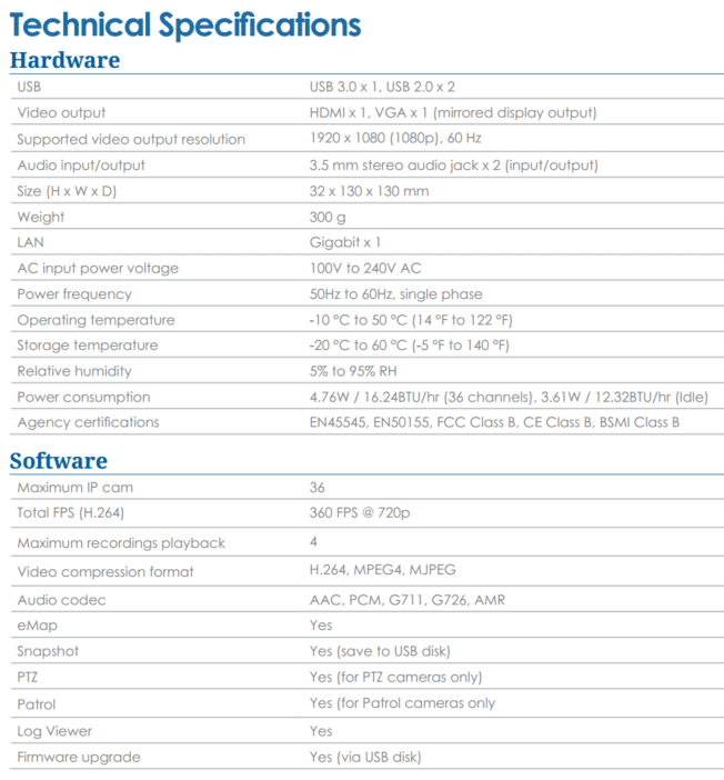 synology_vs360HD specs