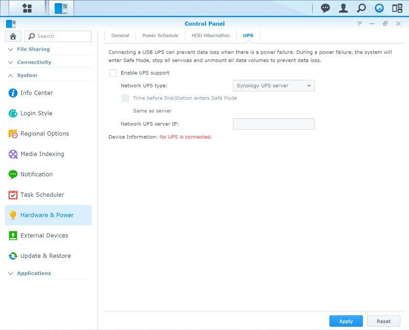 Synology_DS216se-SS-hardware and power 4