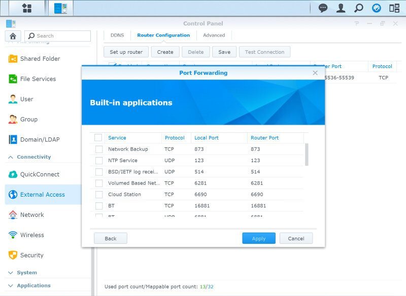 Synology_DS216se-SS-services 12