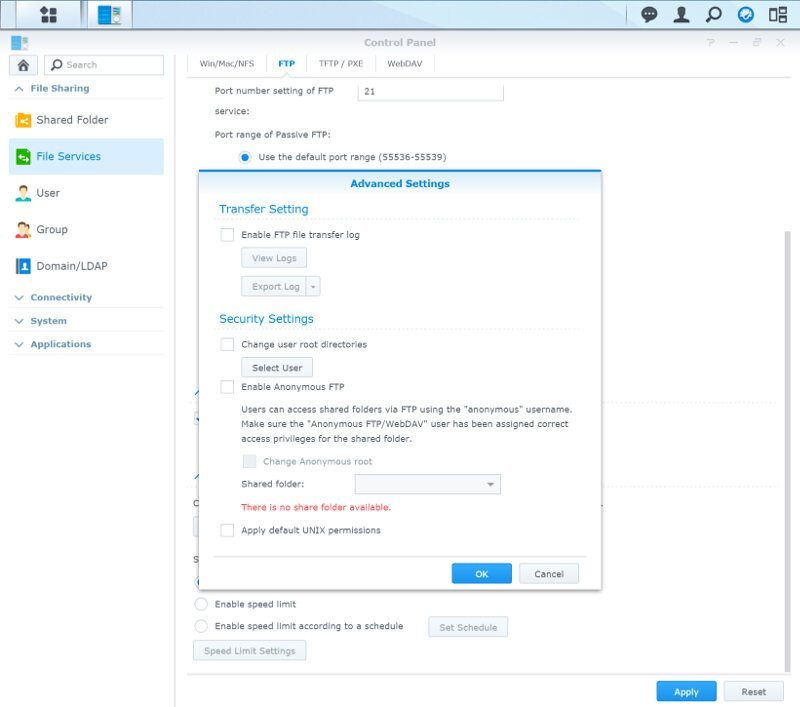 Synology_DS216se-SS-services 3