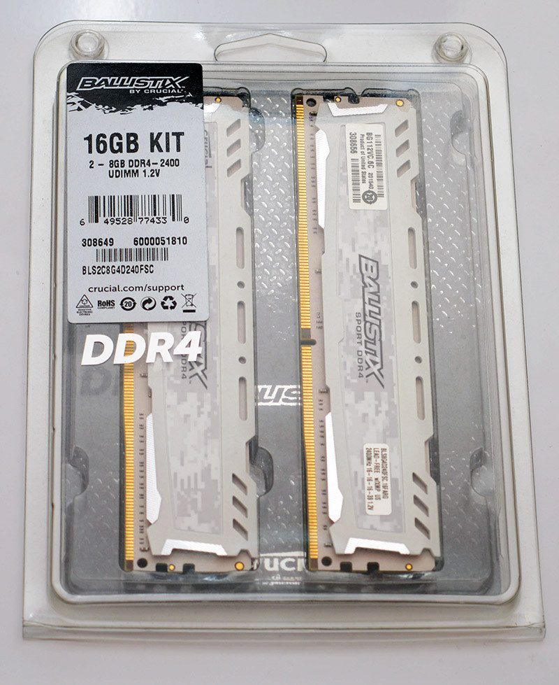 Crucial Ballistix Sport LT 2400MHz DDR4 SODIMM Memory Kit Review - Legit  Reviews