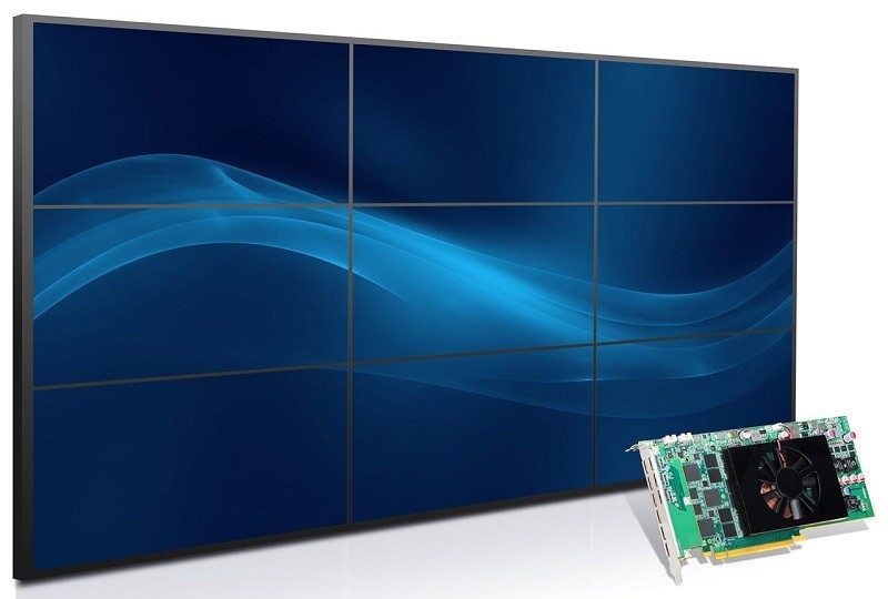 Matrox Reveals C900 Graphics Card with Nine DisplayPorts