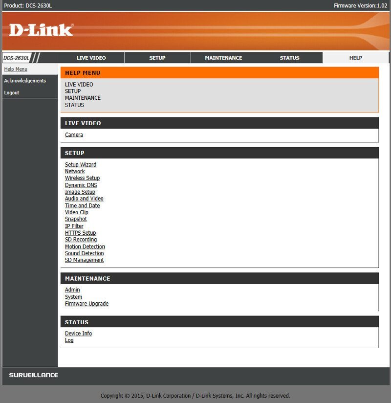 DLink_DCS-2630L-SS-GUI help 1