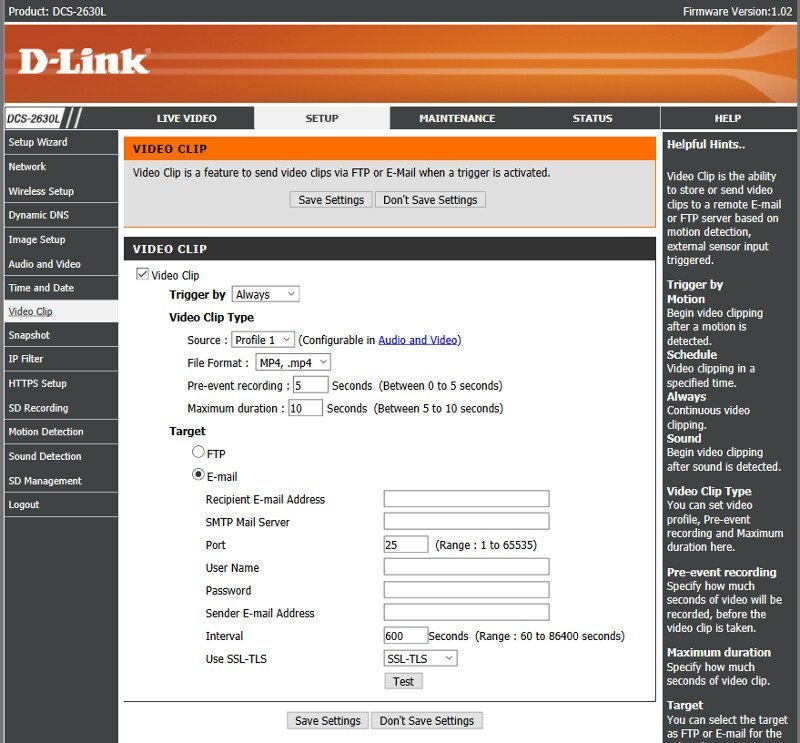 DLink_DCS-2630L-SS-GUI setup 8 2