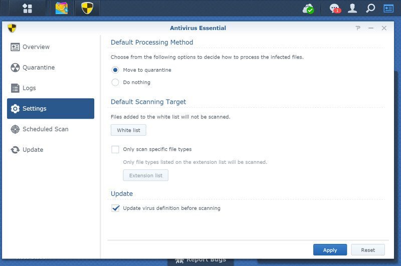 Synology DSM6-SS-Antivirus 5