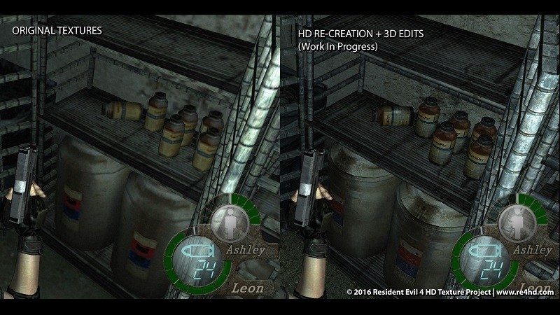 Resident Evil HD Remaster PC vs PS4 Screenshot Comparison: PS4