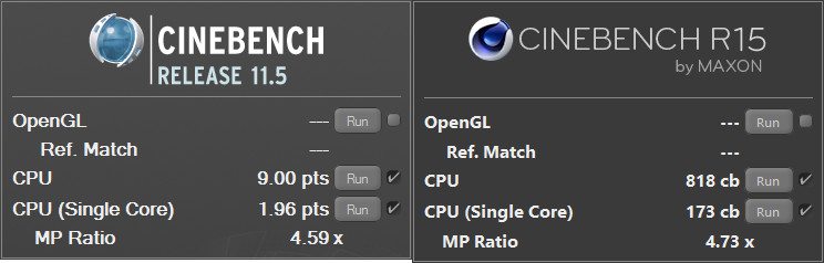 ASROCK_E3V5_WS-Bench-CPU cinebench