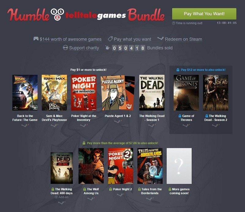 Humble Games Adventure Bundle on Steam
