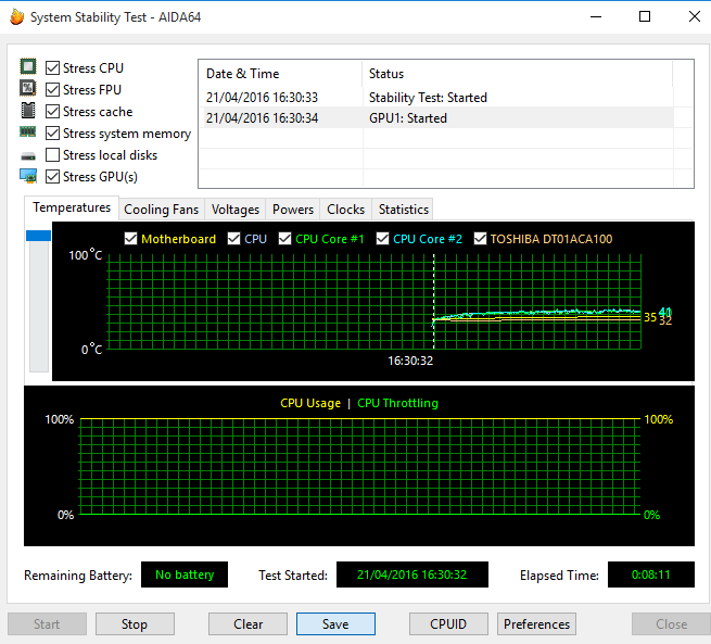 stabilitytest