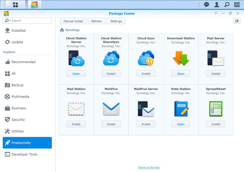 Synology_DS916p-SS-PackageCenter 4