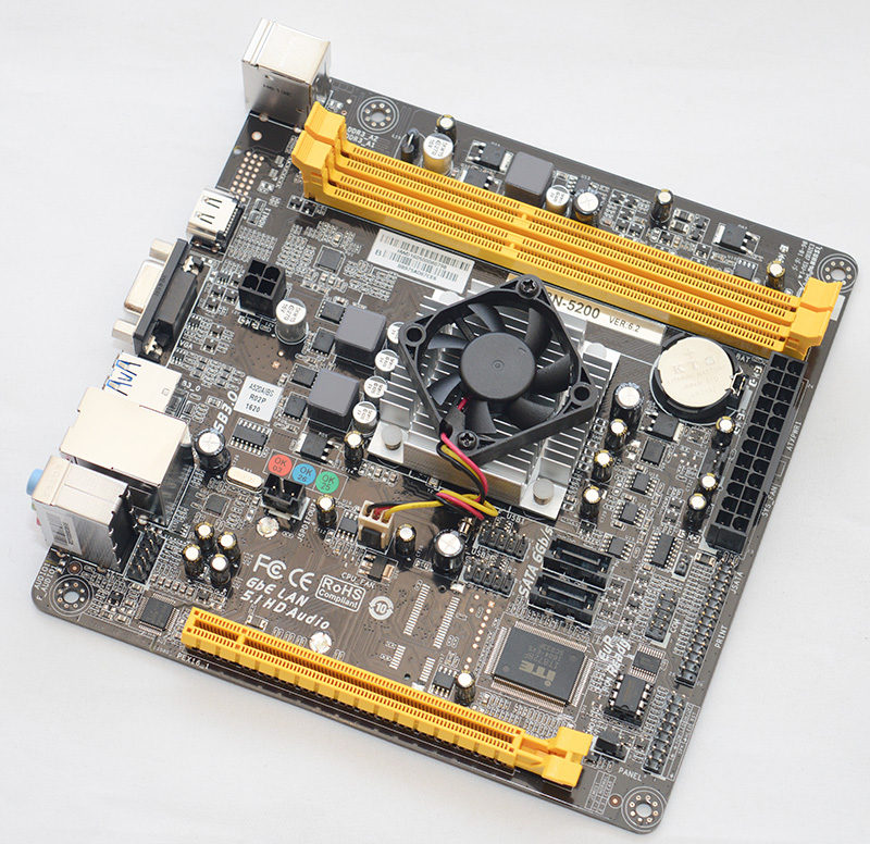 PCパーツBIOSTAR A68N-5200 ver6.2 Mini-ITX