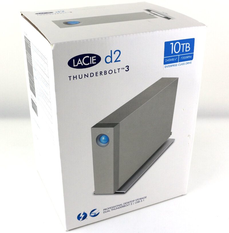 LaCie d2 Thunderbolt 3 10TB Desktop HDD Review | eTeknix