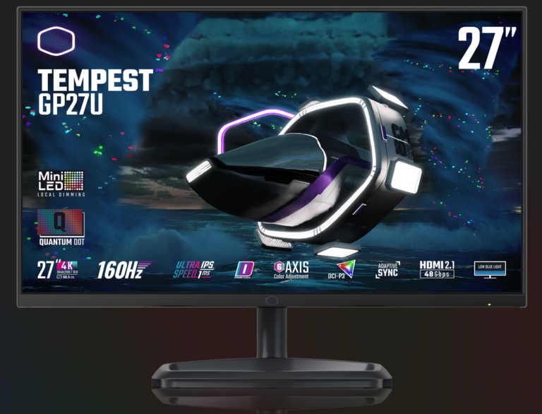 Cooler Master Tempest Gp U Miniled Quantum Dot Gaming Monitor Review