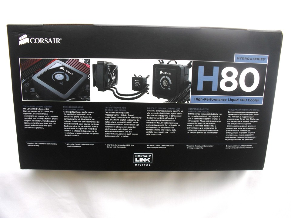 Обзор Corsair Hydro H80