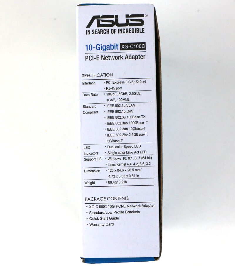 ASUS XG-C100C 10GBase-T Network Adapter Review - eTeknix