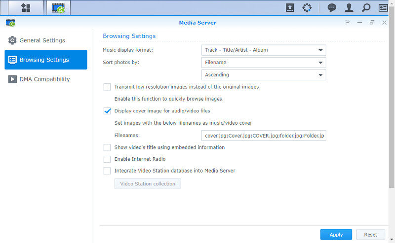 Synology DS716pII SS media server 2