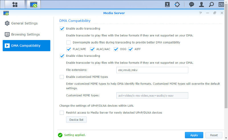 Synology DS716pII SS media server 3