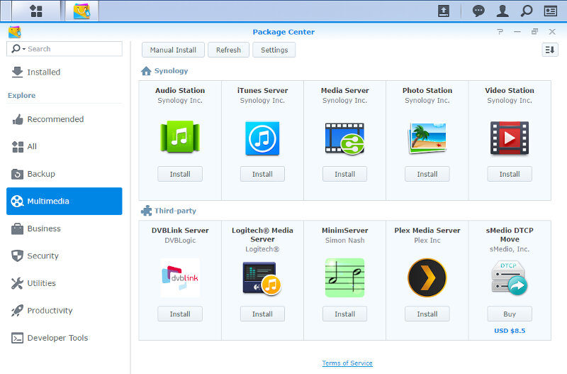 Synology DS716pII SS pack center 3