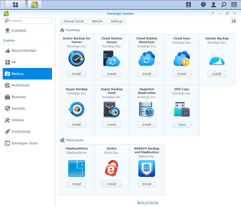 Synology DS716pII SS pack center 6