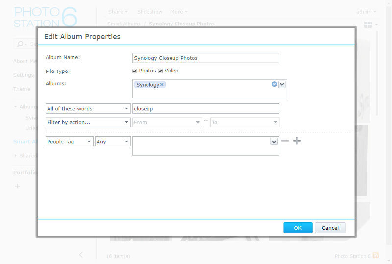 Synology DS716pII SS photo station 3