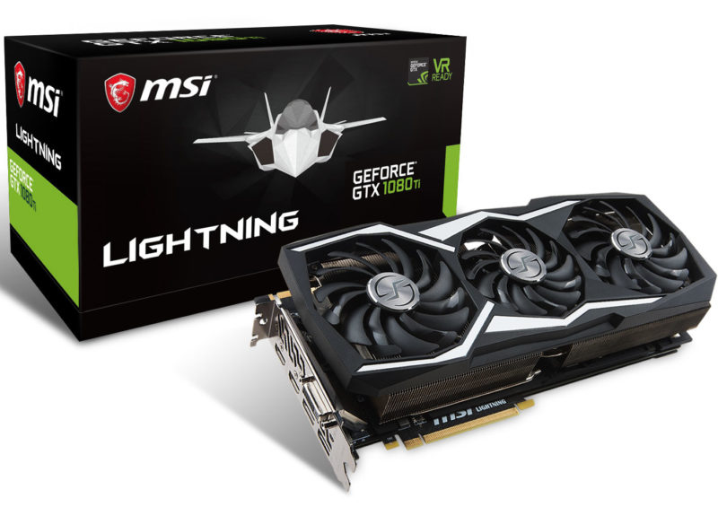 MSI GeForce GTX 1080 Ti Lightning Z Officially Launches