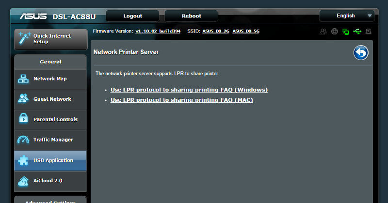 ASUS DSL-AC88U SS 03 USB Apps 07 usb printer