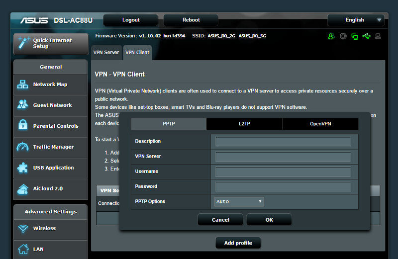 ASUS DSL-AC88U SS 05 TR-VPN vpn 4