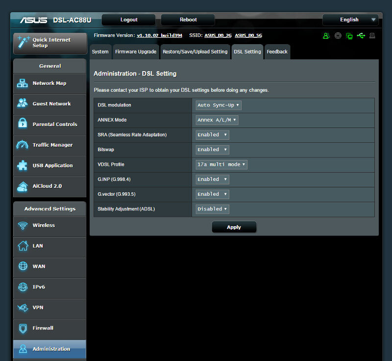 ASUS DSL-AC88U SS 06 More admin 2