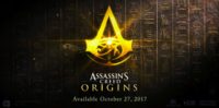 Assassin's Creed Origins Pre-Alpha Gameplay Shown at Xbox E3 Event