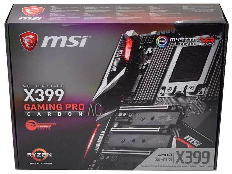 MSI X399 Gaming Pro Carbon AC Review - eTeknix