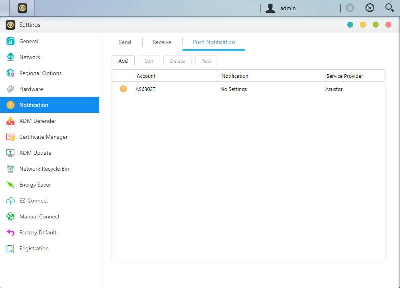 ASUSTOR ADM 3 SS 02 notification 2