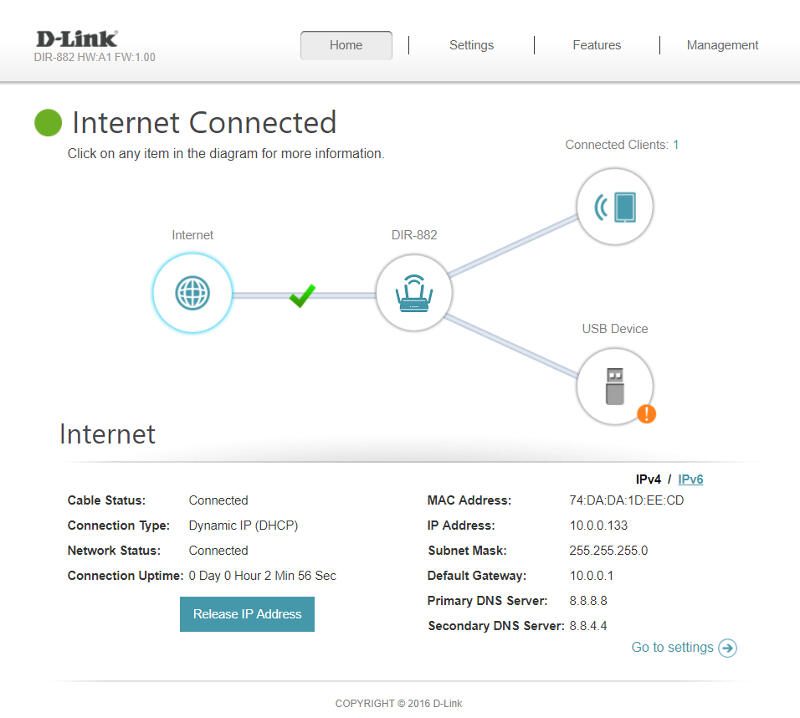 D-Link DIR-882 SS Initialisation 7