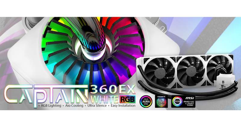 Deepcool Launches Captain 360 EX White RGB AIO Cooler - eTeknix