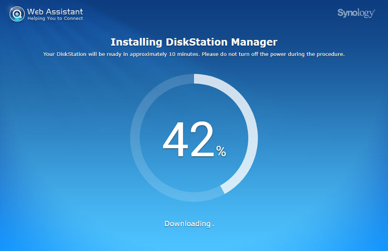 Synology DS418j SS00 Init 2