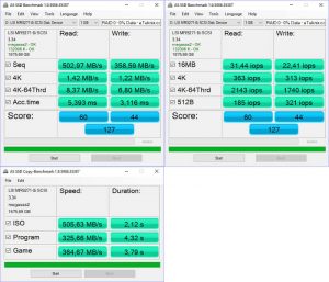 Toshiba AL14SX RAID BenchRAID0 asssd combined 0