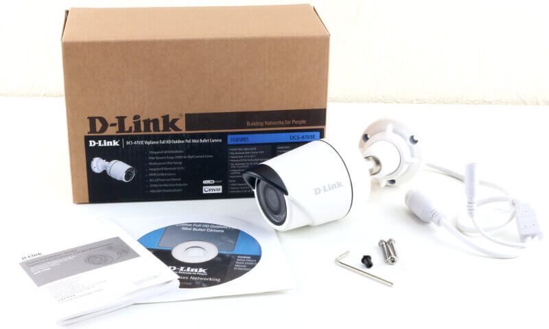 D-Link Vigilance CAMs Photo DCS-4703E complete