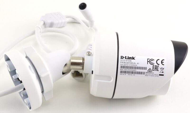 D-Link Vigilance CAMs Photo DCS-4703E view other side