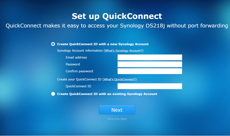 Synology DS218j SS init 7