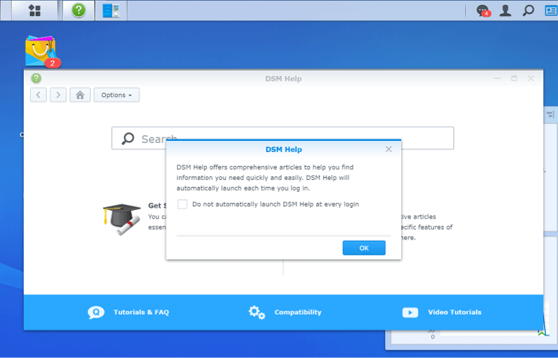 Synology DS218j SS init 9