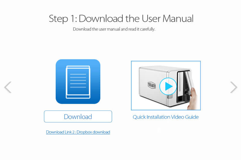 TerraMaster F4-420 SS Online Quick Guide