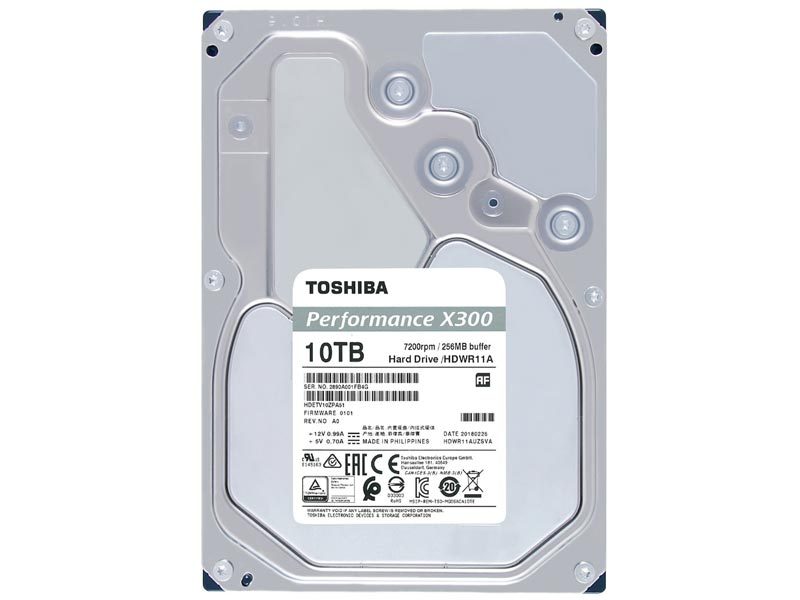 Toshiba Announces P300 and X300 Desktop Hard Drive Series