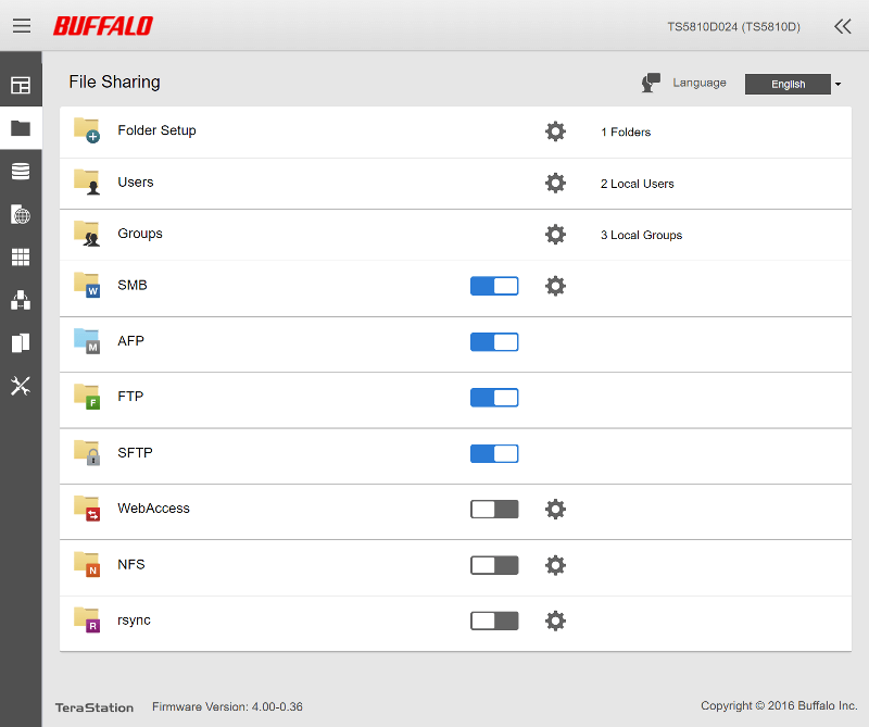 Buffalo TeraStation 5810DN SS01 FileSharing 00 overview