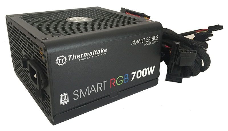 Thermaltake Smart RGB 700w Power Supply Review - eTeknix