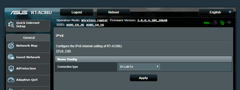 ASUS RT-AC86U AC2900 SS02 Network 04 ipv6