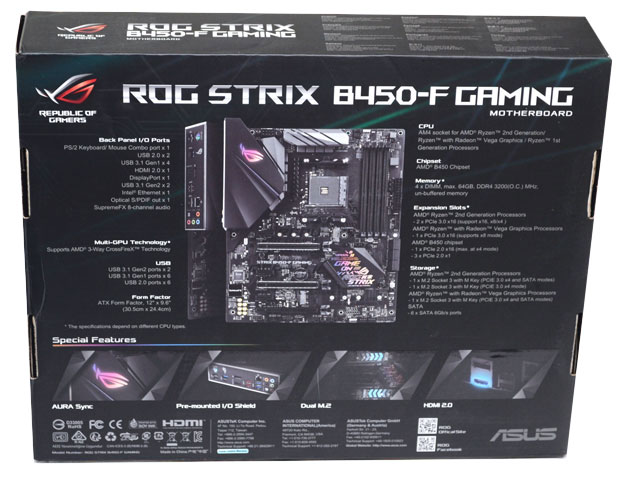 ROG STRIX B450-F Gaming Motherboard Review