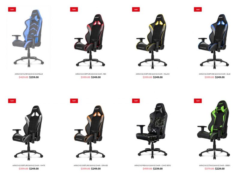 AKRacing Offer Huge Gaming Chair Black Friday Discounts eTeknix