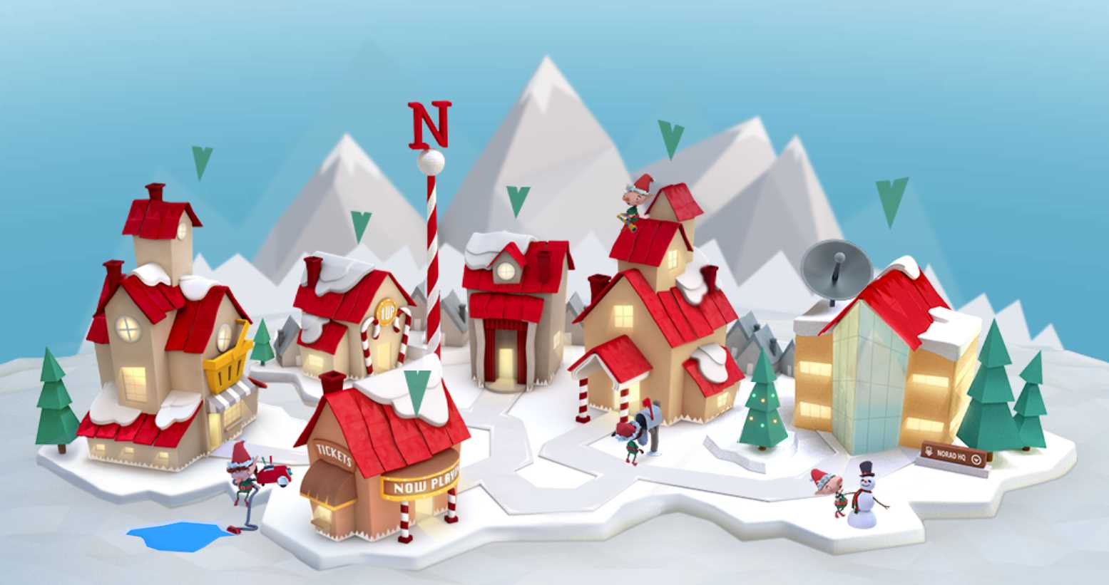 Norad Officially Launches Their Santa Tracker - ETeknix